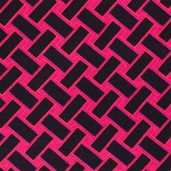 Viskose Nylon Crêpe Geflecht - pink