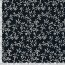 Baumwollpopeline Stretch Blumen - dunkelblau