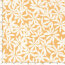 Baumwollpopeline Stretch weisse Blumen - gelb