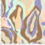 Baumwollsatin Stretch Abstract - FARBE