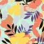 Baumwollsatin Stretch Abstract - FARBE