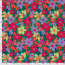 Baumwollsatin Stretch Blumen - FARBE