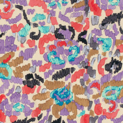 Viskose Jersey Abstract - FARBE