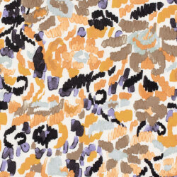 Viskose Jersey Abstract - FARBE
