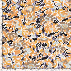 Viskose Jersey Abstract - FARBE