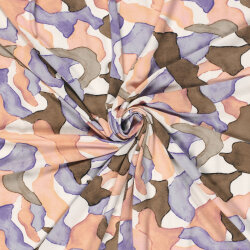 Viskose Jersey Abstract - FARBE