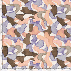 Viskose Jersey Abstract - FARBE