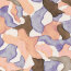 Viskose Jersey Abstract - FARBE