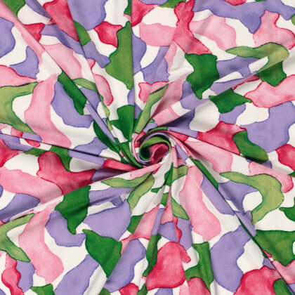 Viskose Jersey Abstract - FARBE