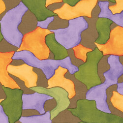 Viskose Jersey Abstract - FARBE