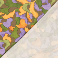 Viskose Jersey Abstract - FARBE