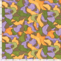 Viskose Jersey Abstract - FARBE