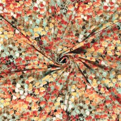 Viskose Jersey Blumen - FARBE