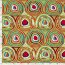 Viskose Jersey bunte Kreise - limette
