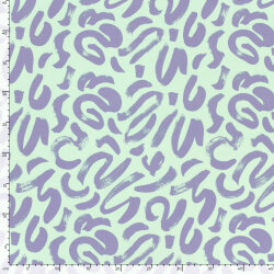 Viskose Jersey Abstract - FARBE