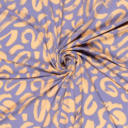Viskose Jersey Abstract - FARBE