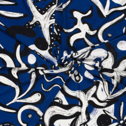Viskose Jersey Abstract - FARBE