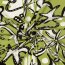 Viskose Jersey florale Formen - limette