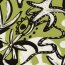 Viskose Jersey florale Formen - limette