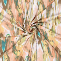 Viskose Jersey Abstract - FARBE