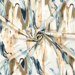 Viskose Jersey Abstract - FARBE
