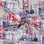 Viskose Jersey Abstract - FARBE