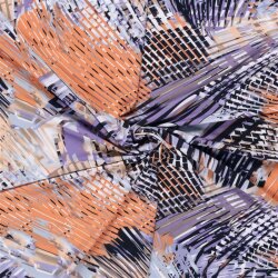 Viskose Jersey Abstract - FARBE