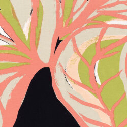 Viskose Jersey Vortex® LEAVES -