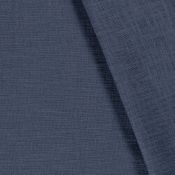 Baumwolle Slub Uni - indigo