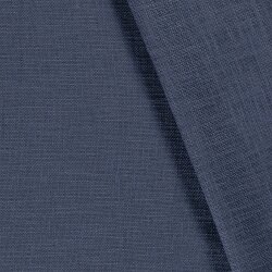 Baumwollstoff Slub Uni - indigo