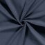 Baumwollstoff Slub Uni - indigo