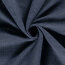 Baumwollstoff Slub Uni - indigo