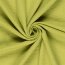 Polyesterstoff Leineoptik Uni - limette