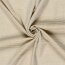 Polyesterstoff Leineoptik Uni - hellbeige