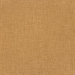 Polyesterstoff Leineoptik Uni - dunkelbeige