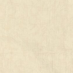 Musselin Leinen Mix Blüten Uni - hellbeige