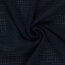 Polyesterstoff Jacquard - dunkelblau