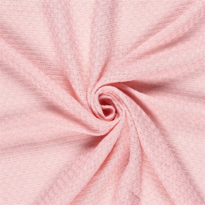 Polyesterstoff Jacquard - zartrosa