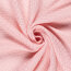 Polyesterstoff Jacquard - zartrosa
