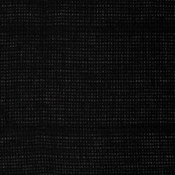 Polyesterstoff Jacquard - schwarz