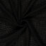 Polyesterstoff Jacquard - schwarz