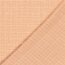 Polyesterstoff Jacquard Lurex - softlachs