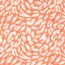 Baumwollvoile Bestickt Leo - orange