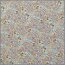 0,7 Meter - Viskose Paisley beige