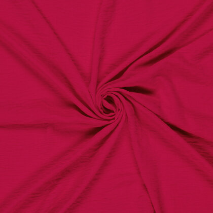 Polyesterstoff gewebt Uni - pink