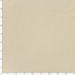 Polyesterstoff gewebt Uni - hellbeige