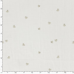 Musselin süsse Vögelchen - creme