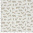 Musselin Tiere des Waldes - creme