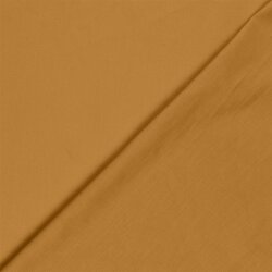 Baumwollstoff Fahnentuch Cretonne *Marie* Uni - currygelb