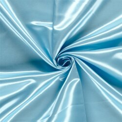 Polyestersatin *Marie* - eisblau